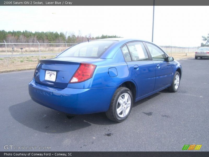 Laser Blue / Gray 2006 Saturn ION 2 Sedan