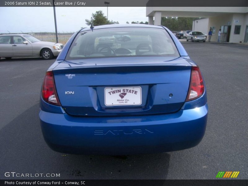 Laser Blue / Gray 2006 Saturn ION 2 Sedan