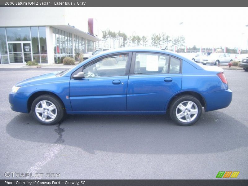 Laser Blue / Gray 2006 Saturn ION 2 Sedan