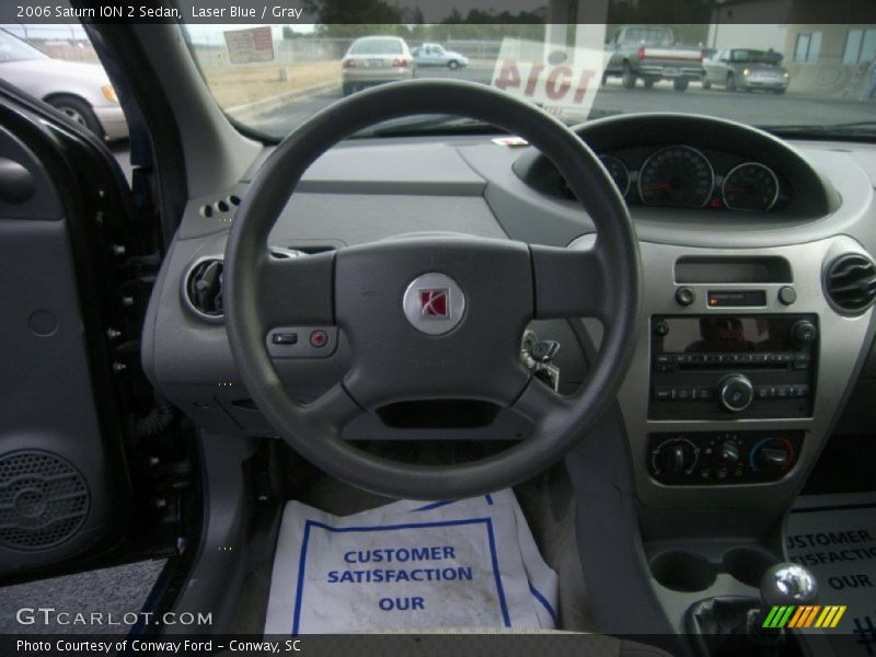 Laser Blue / Gray 2006 Saturn ION 2 Sedan