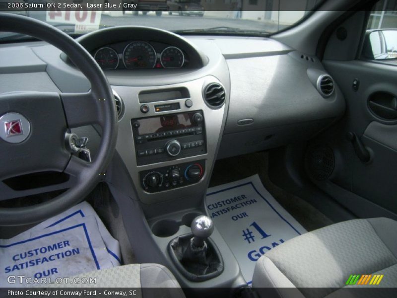 Laser Blue / Gray 2006 Saturn ION 2 Sedan