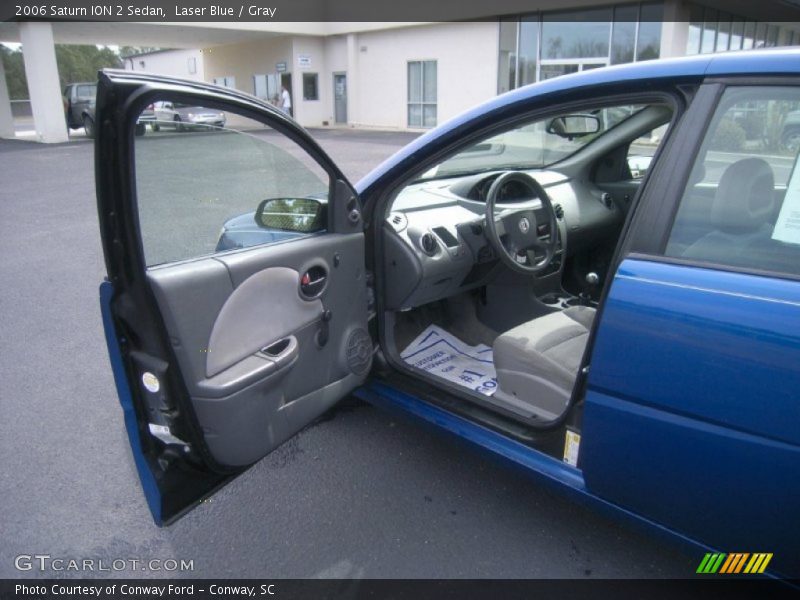 Laser Blue / Gray 2006 Saturn ION 2 Sedan
