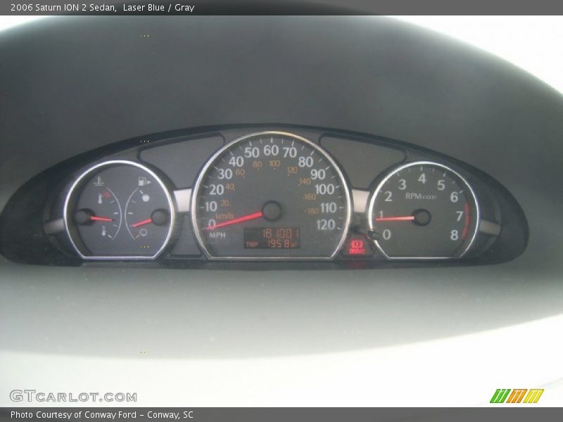 Laser Blue / Gray 2006 Saturn ION 2 Sedan
