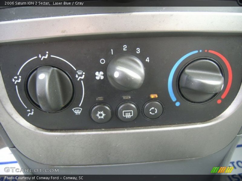 Laser Blue / Gray 2006 Saturn ION 2 Sedan