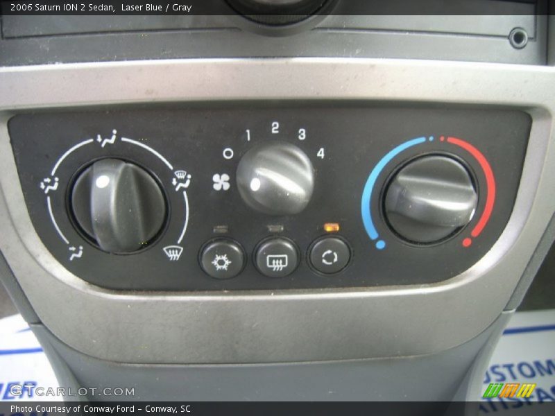 Laser Blue / Gray 2006 Saturn ION 2 Sedan