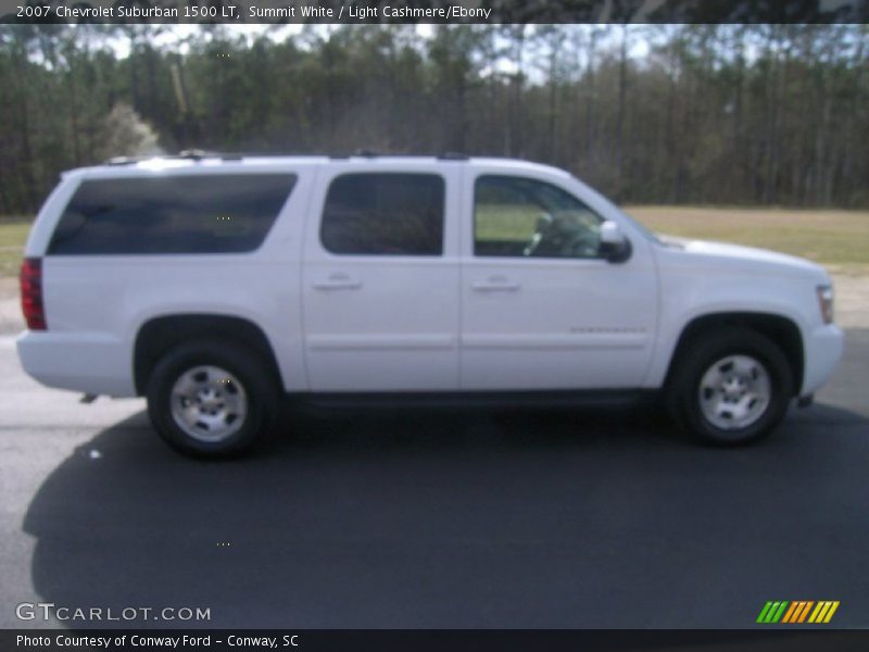 Summit White / Light Cashmere/Ebony 2007 Chevrolet Suburban 1500 LT