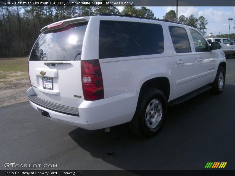 Summit White / Light Cashmere/Ebony 2007 Chevrolet Suburban 1500 LT