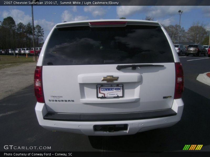 Summit White / Light Cashmere/Ebony 2007 Chevrolet Suburban 1500 LT