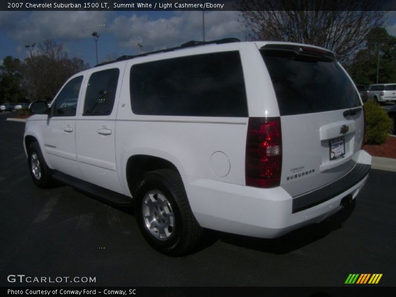 Summit White / Light Cashmere/Ebony 2007 Chevrolet Suburban 1500 LT