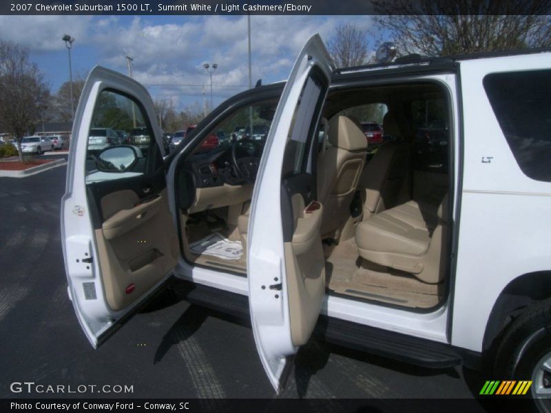Summit White / Light Cashmere/Ebony 2007 Chevrolet Suburban 1500 LT