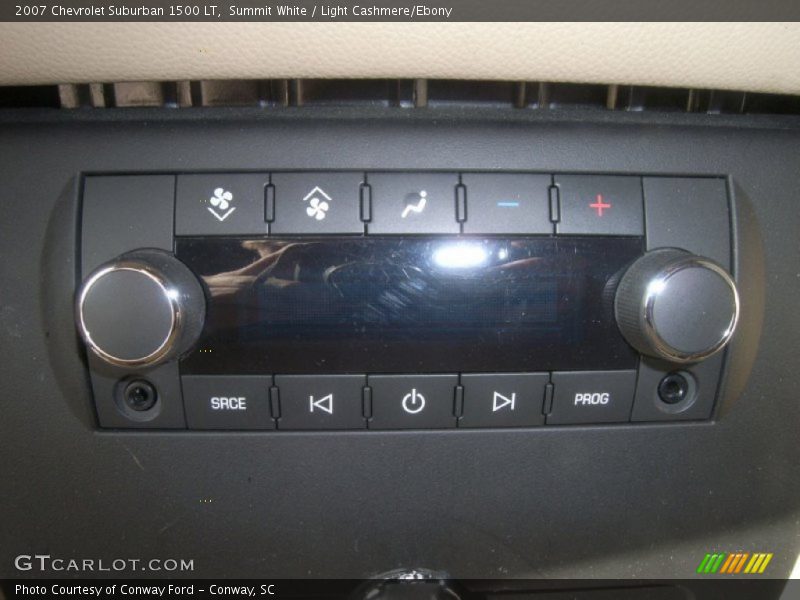 Summit White / Light Cashmere/Ebony 2007 Chevrolet Suburban 1500 LT