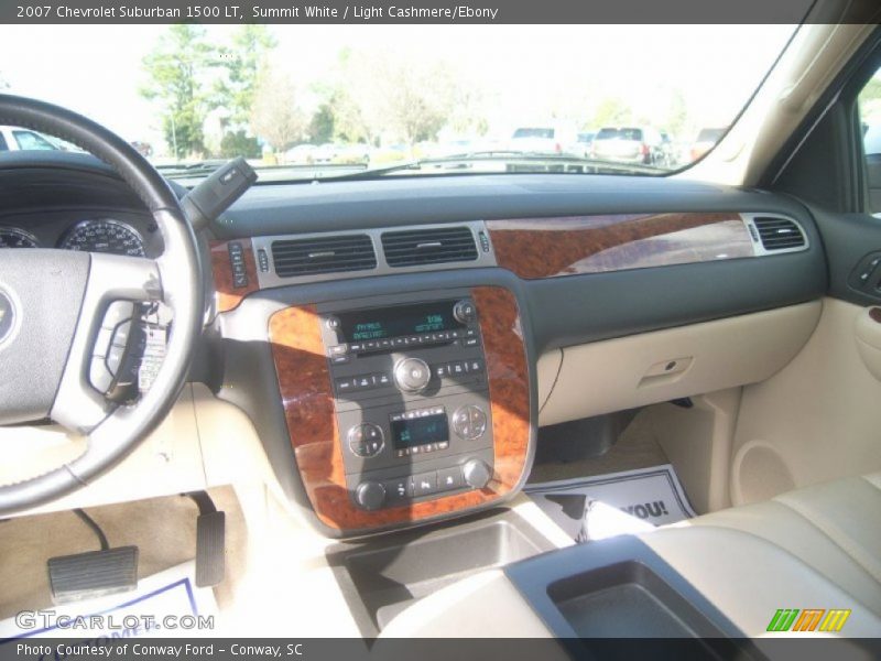 Summit White / Light Cashmere/Ebony 2007 Chevrolet Suburban 1500 LT