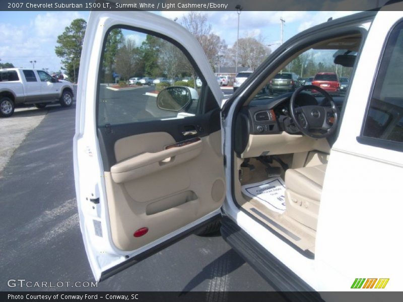Summit White / Light Cashmere/Ebony 2007 Chevrolet Suburban 1500 LT