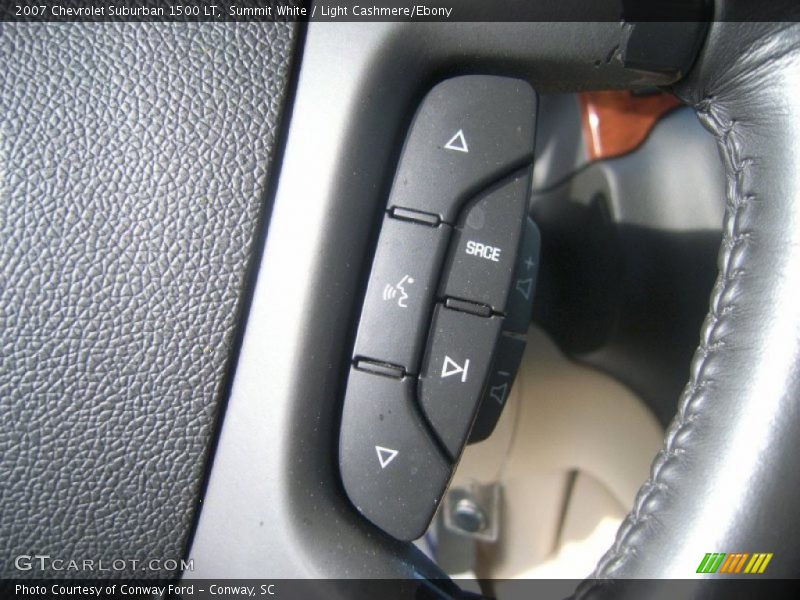 Summit White / Light Cashmere/Ebony 2007 Chevrolet Suburban 1500 LT