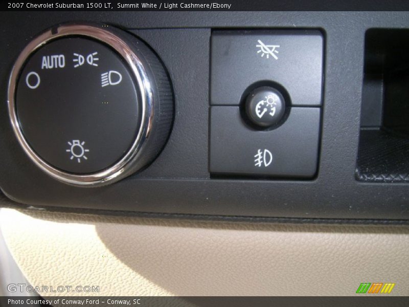 Summit White / Light Cashmere/Ebony 2007 Chevrolet Suburban 1500 LT