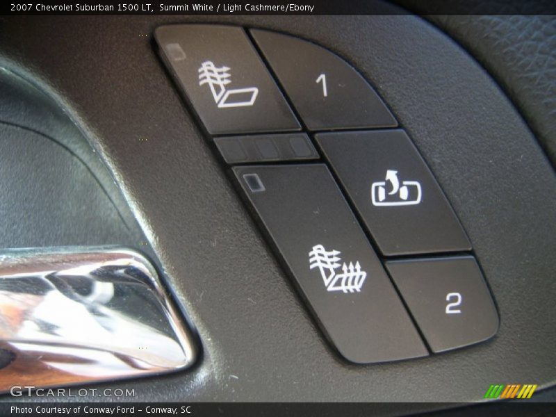 Summit White / Light Cashmere/Ebony 2007 Chevrolet Suburban 1500 LT