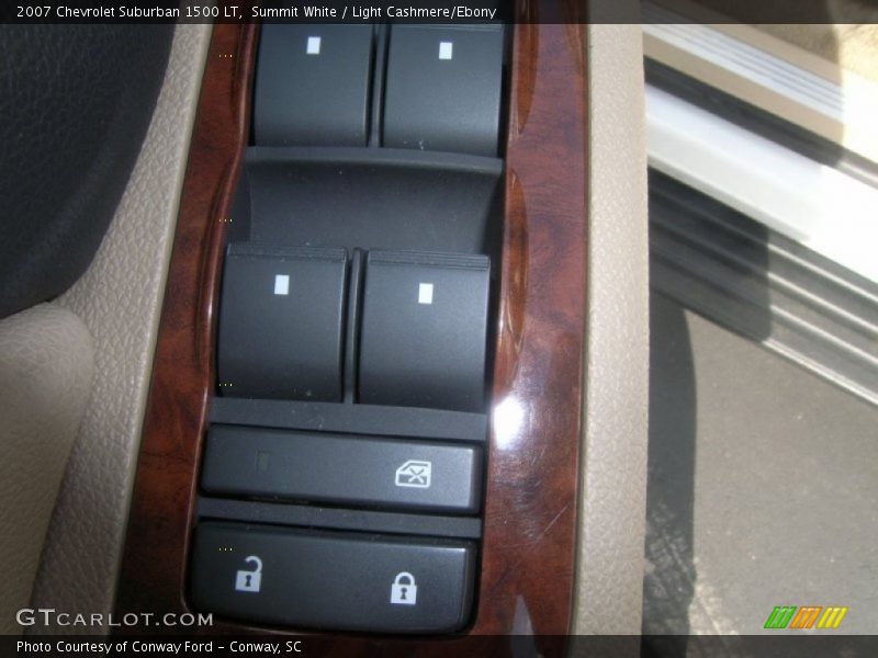Summit White / Light Cashmere/Ebony 2007 Chevrolet Suburban 1500 LT