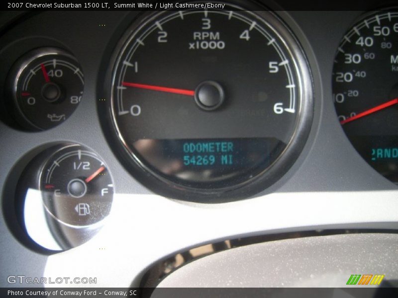 Summit White / Light Cashmere/Ebony 2007 Chevrolet Suburban 1500 LT