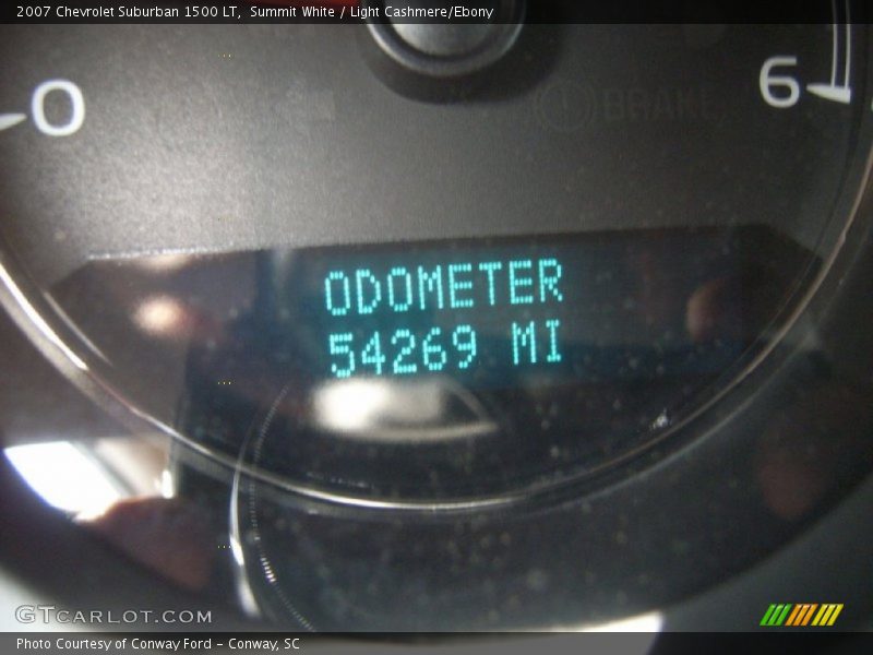 Summit White / Light Cashmere/Ebony 2007 Chevrolet Suburban 1500 LT