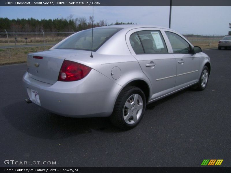 Ultra Silver Metallic / Gray 2005 Chevrolet Cobalt Sedan