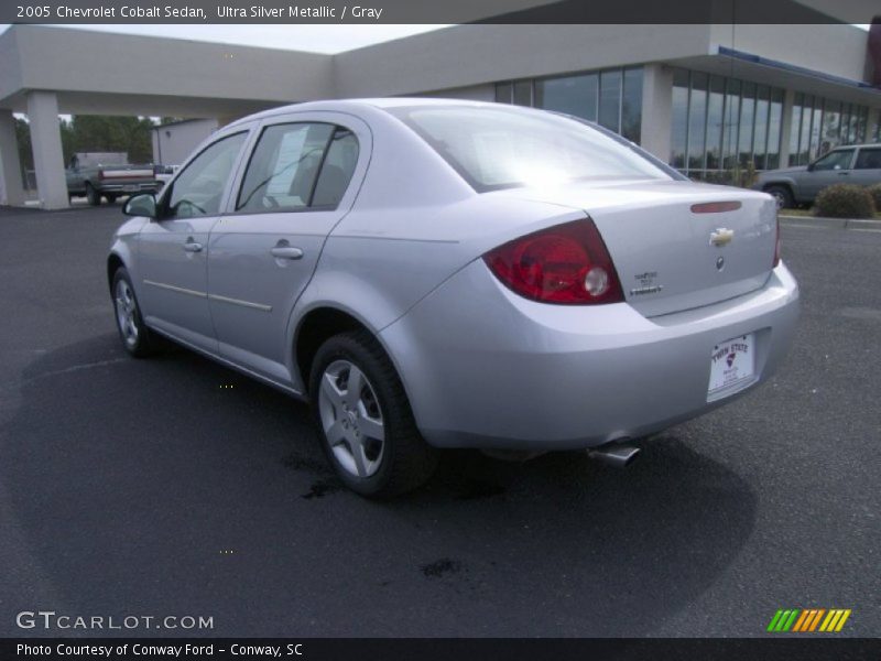Ultra Silver Metallic / Gray 2005 Chevrolet Cobalt Sedan