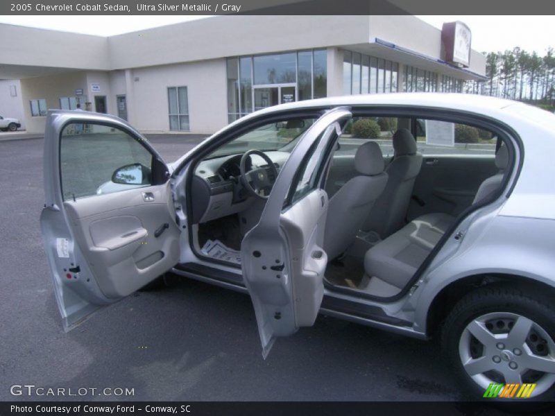 Ultra Silver Metallic / Gray 2005 Chevrolet Cobalt Sedan