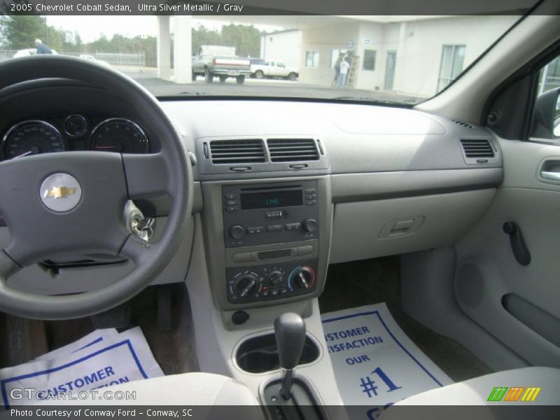 Ultra Silver Metallic / Gray 2005 Chevrolet Cobalt Sedan