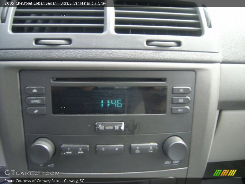 Ultra Silver Metallic / Gray 2005 Chevrolet Cobalt Sedan