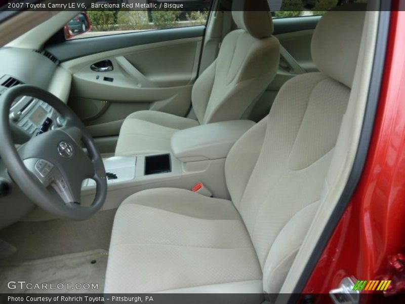 Barcelona Red Metallic / Bisque 2007 Toyota Camry LE V6