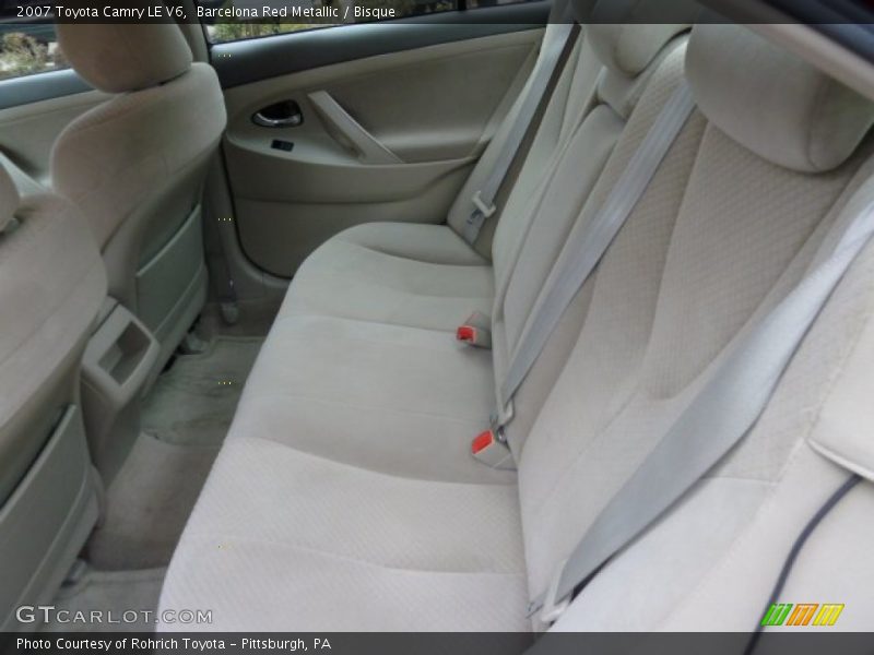 Barcelona Red Metallic / Bisque 2007 Toyota Camry LE V6