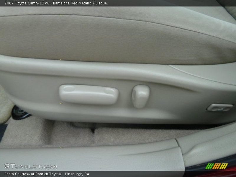 Barcelona Red Metallic / Bisque 2007 Toyota Camry LE V6