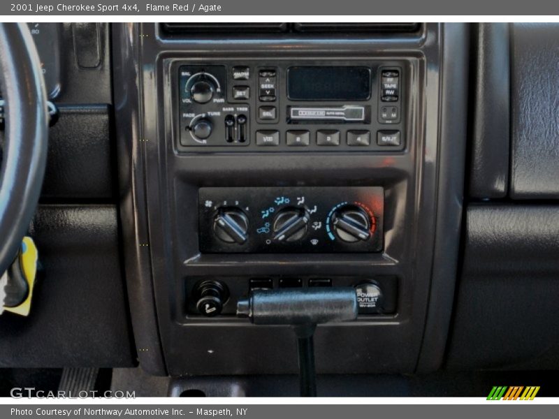 Flame Red / Agate 2001 Jeep Cherokee Sport 4x4