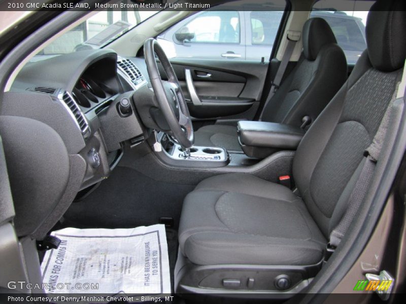 Medium Brown Metallic / Light Titanium 2010 GMC Acadia SLE AWD