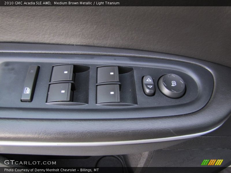 Medium Brown Metallic / Light Titanium 2010 GMC Acadia SLE AWD