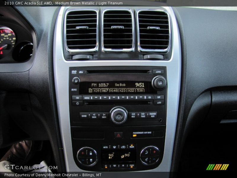 Medium Brown Metallic / Light Titanium 2010 GMC Acadia SLE AWD