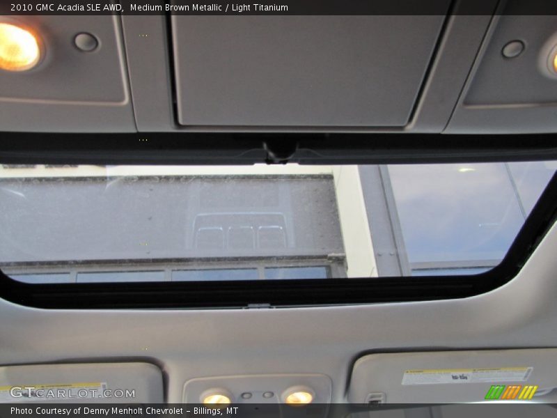 Medium Brown Metallic / Light Titanium 2010 GMC Acadia SLE AWD