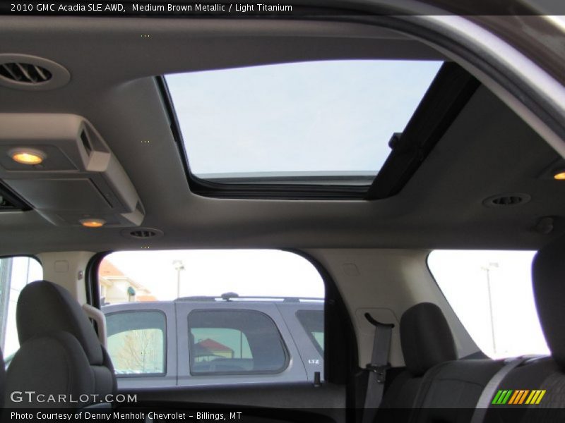 Medium Brown Metallic / Light Titanium 2010 GMC Acadia SLE AWD