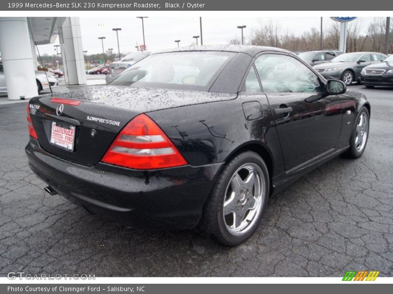 Black / Oyster 1999 Mercedes-Benz SLK 230 Kompressor Roadster