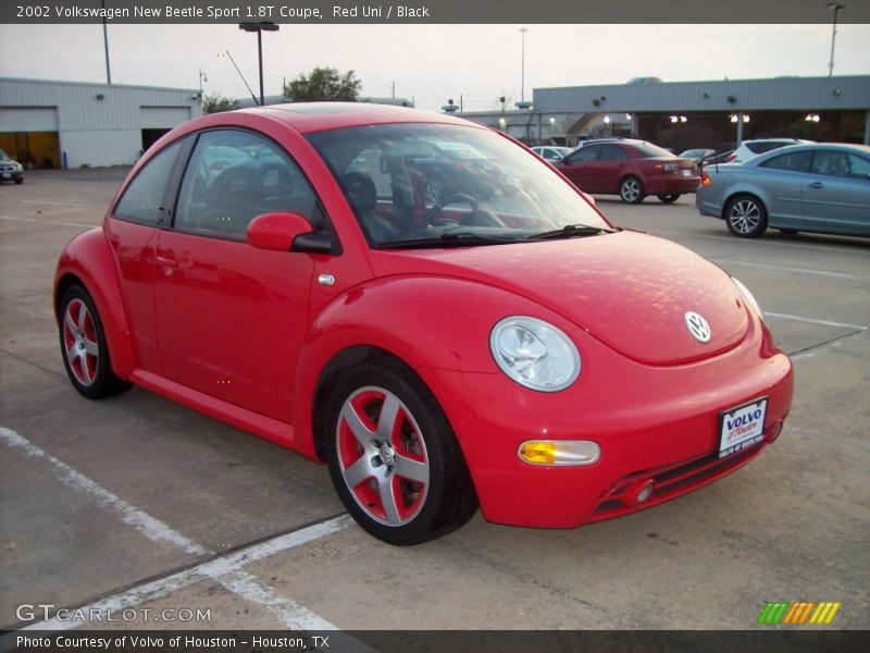 Front 3/4 View of 2002 New Beetle Sport 1.8T Coupe