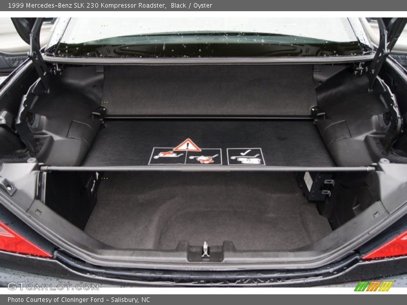  1999 SLK 230 Kompressor Roadster Trunk