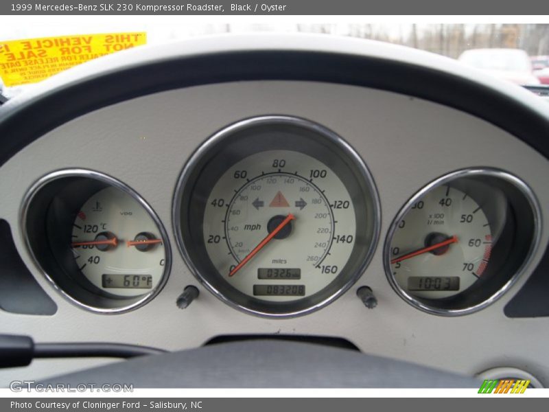  1999 SLK 230 Kompressor Roadster 230 Kompressor Roadster Gauges