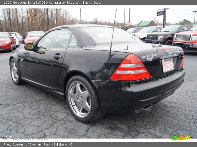 Black / Oyster 1999 Mercedes-Benz SLK 230 Kompressor Roadster