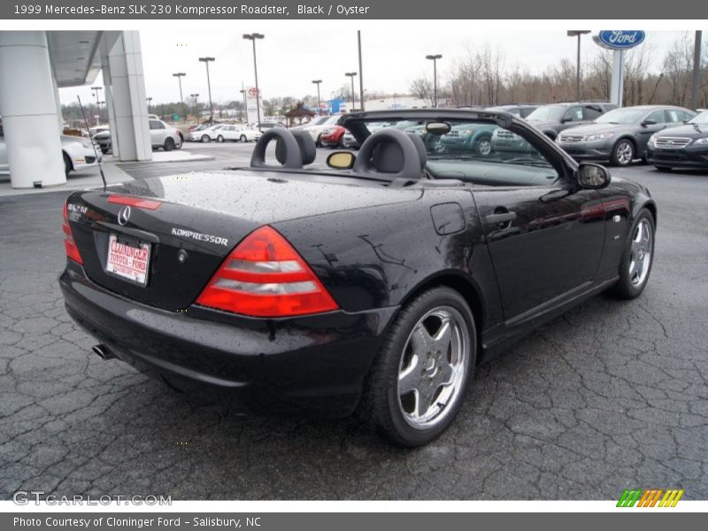 Black / Oyster 1999 Mercedes-Benz SLK 230 Kompressor Roadster