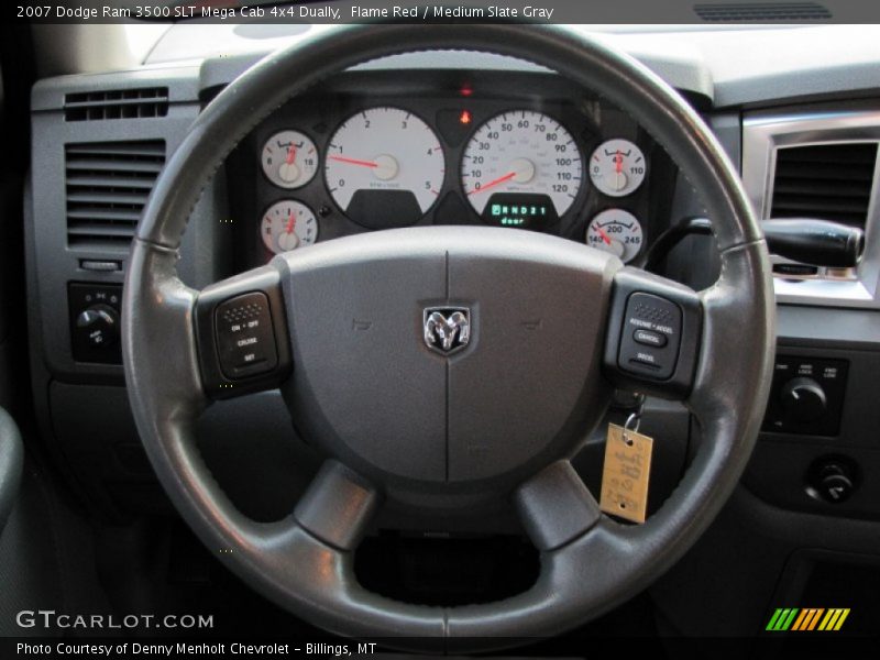  2007 Ram 3500 SLT Mega Cab 4x4 Dually Steering Wheel