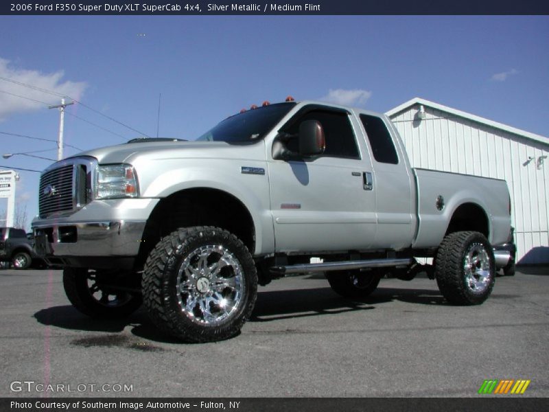 Silver Metallic / Medium Flint 2006 Ford F350 Super Duty XLT SuperCab 4x4
