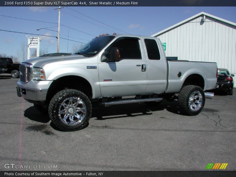  2006 F350 Super Duty XLT SuperCab 4x4 Silver Metallic