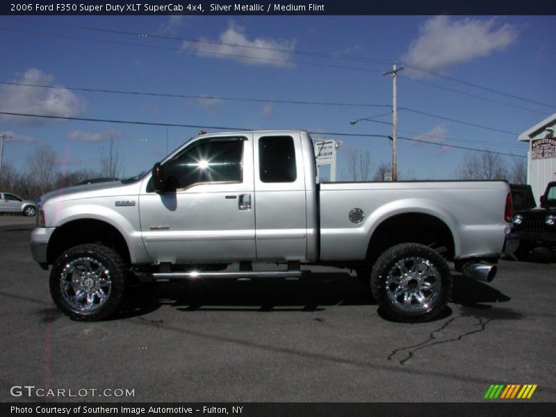Silver Metallic / Medium Flint 2006 Ford F350 Super Duty XLT SuperCab 4x4