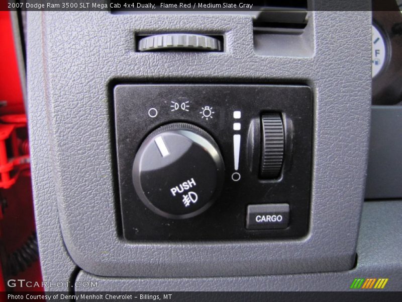 Flame Red / Medium Slate Gray 2007 Dodge Ram 3500 SLT Mega Cab 4x4 Dually