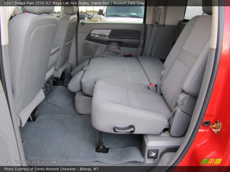 Rear Seat of 2007 Ram 3500 SLT Mega Cab 4x4 Dually