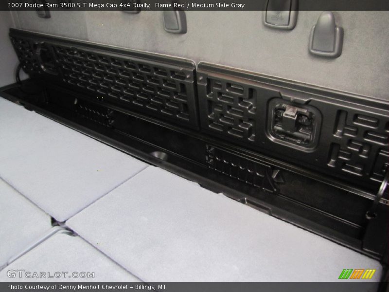 Flame Red / Medium Slate Gray 2007 Dodge Ram 3500 SLT Mega Cab 4x4 Dually
